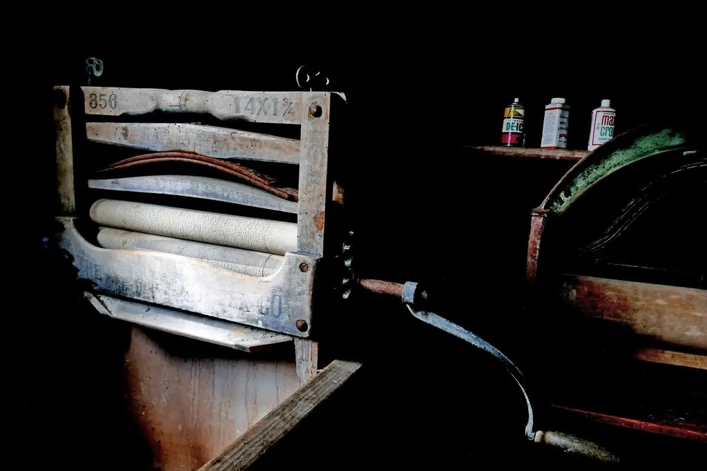 Appliance removal: The old wringer