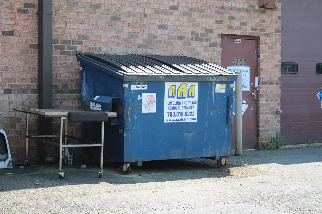 Junk removal: AAA dumpster