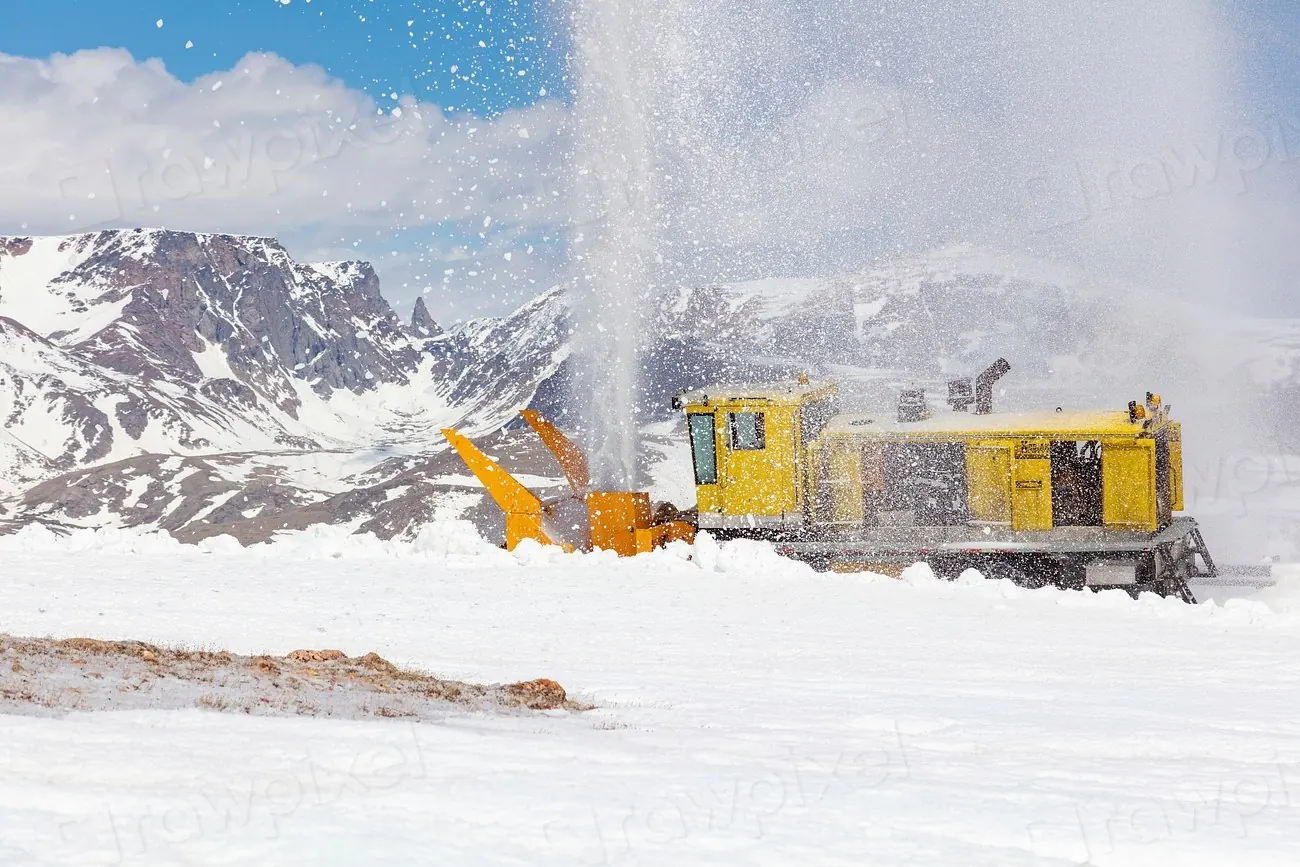 Commercial plowing by a Mint Soup provider